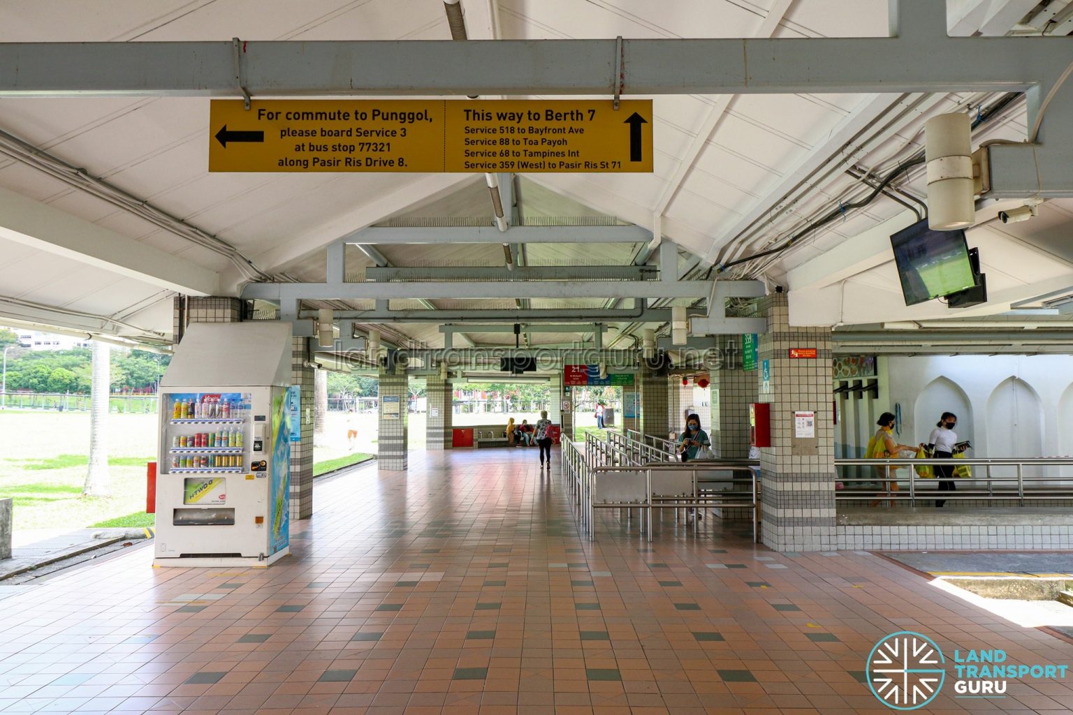 Pasir Ris Bus Interchange (June 2021) Passenger Concourse Land Transport Guru