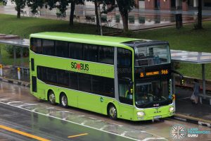 Bus 966 - Tower Transit MAN A95 (SG5820E)