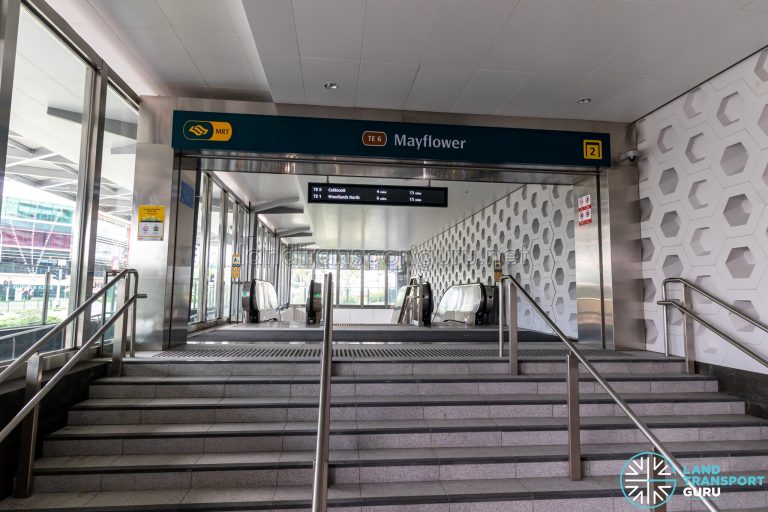 Mayflower MRT Station – Exit 2 | Land Transport Guru