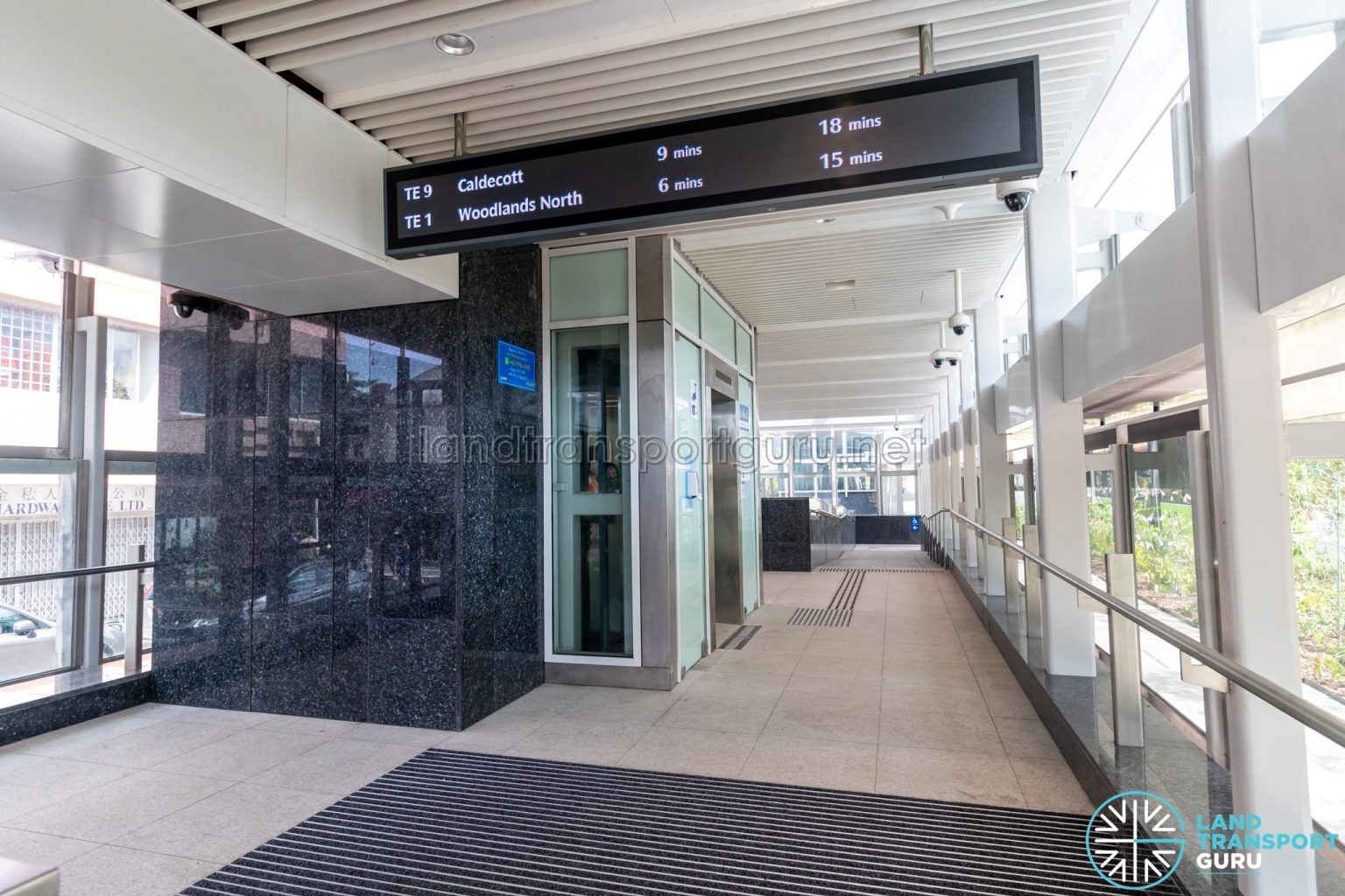 Springleaf MRT Station – Lift To Ticket Concourse Level | Land ...