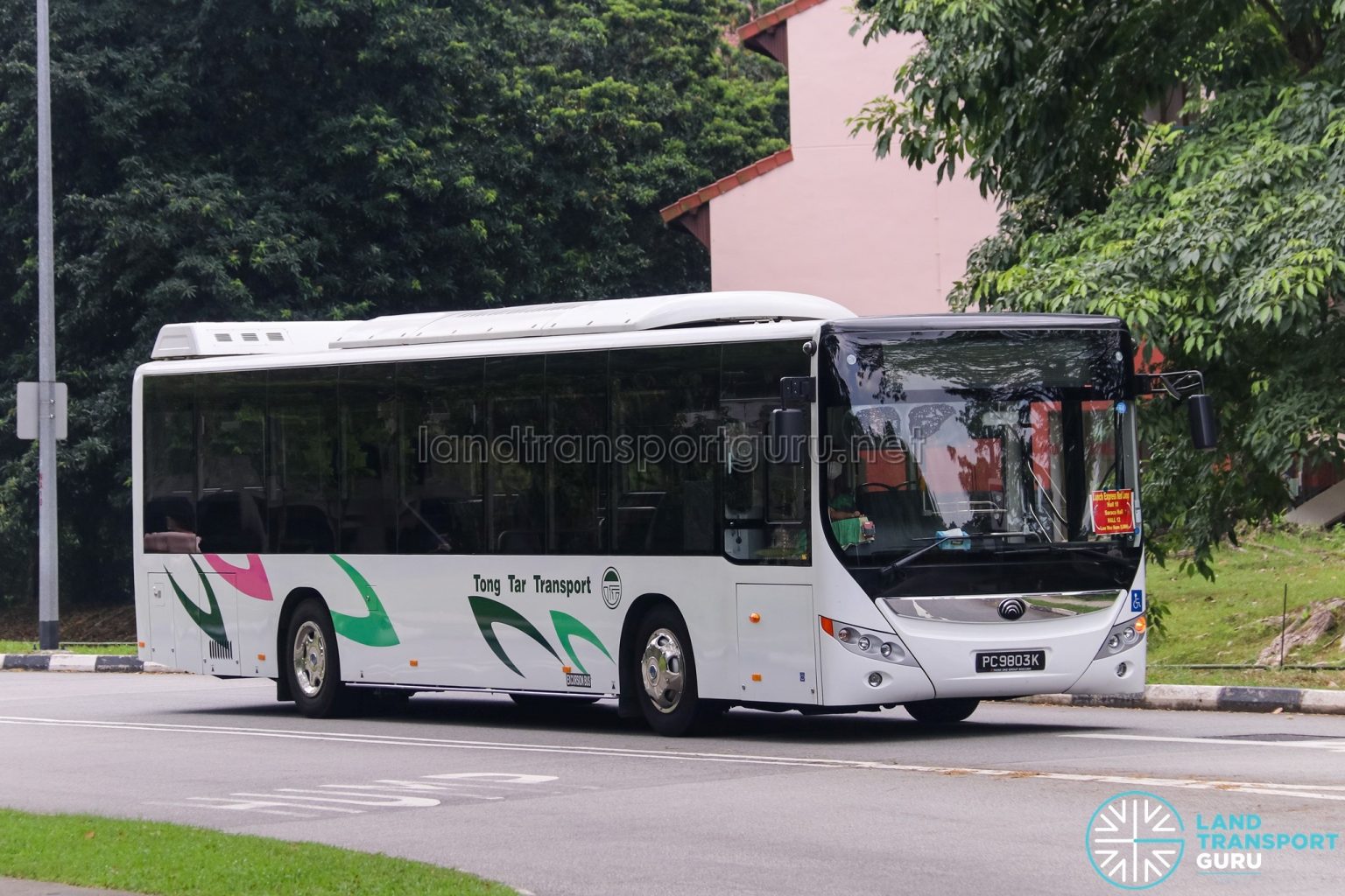 Campus Red Loop Express 2 – Tong Tar Transport Yutong ZK6126HGA ...