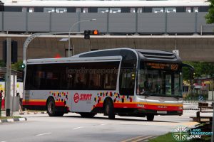 Bus 927 - SMRT Buses MAN A22 (SMB1622J)
