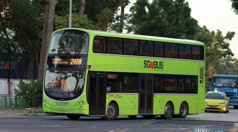 Bus 248M - SBS Transit Volvo B9TL Wright (SG5469L)