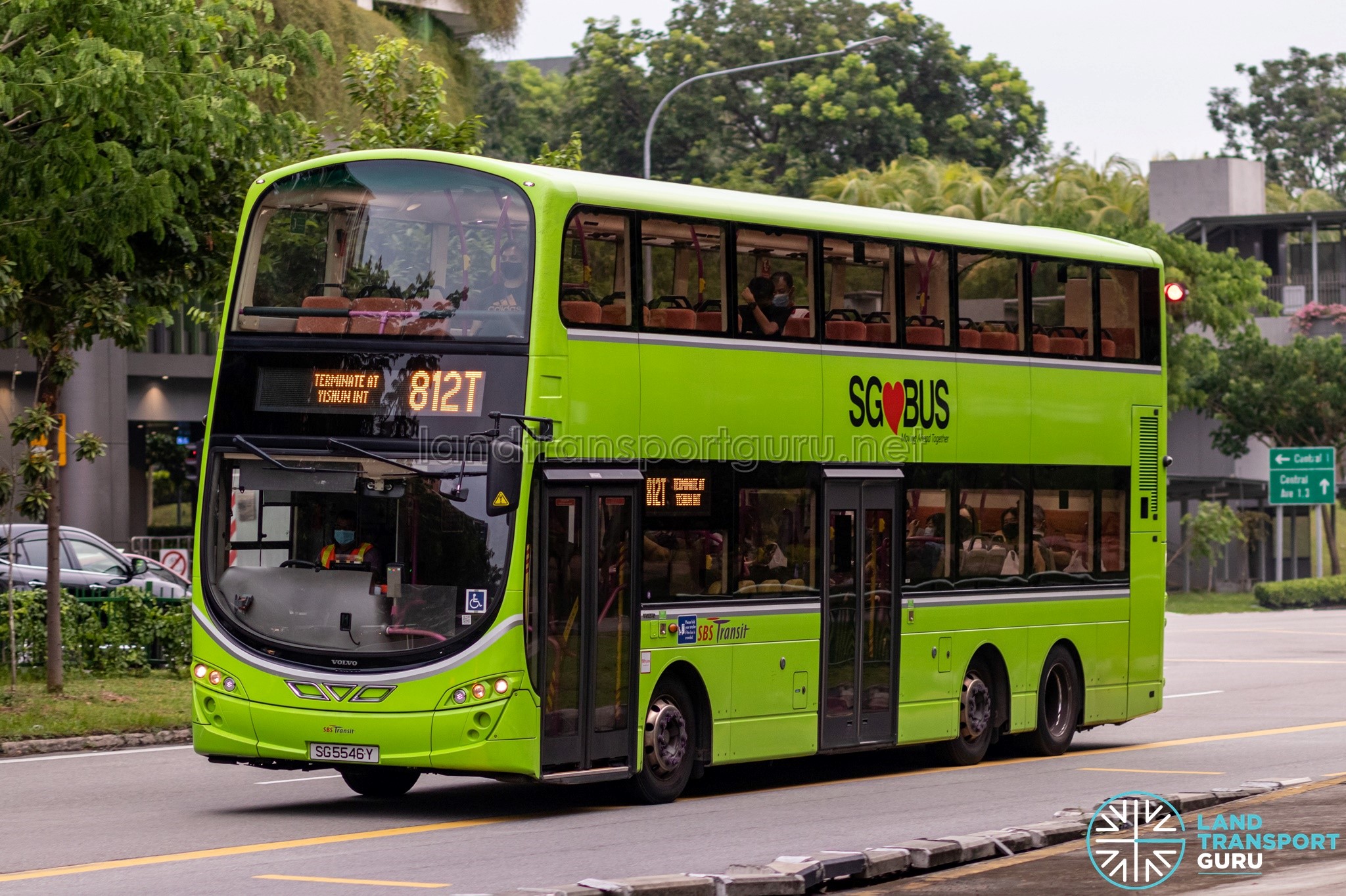 Bus 812T – SBS Transit Volvo B9TL Wright (SG5546Y) | Land Transport Guru