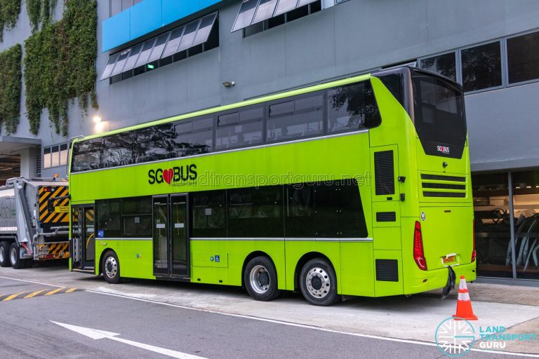 BYD K9RC (SG4005Z) – Exterior Rear / Oct 2021 | Land Transport Guru