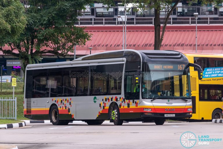 Bus 167 – Tower Transit MAN A22 (SMB1523L) | Land Transport Guru
