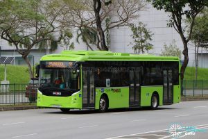 Bus 3 - Go-Ahead Singapore CRRC C12 (SG4006X)