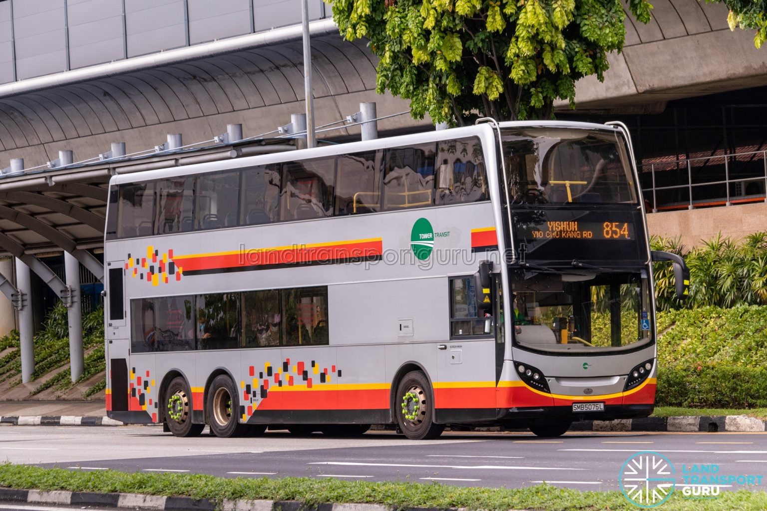 Bus 854 – Tower Transit Alexander Dennis Enviro500 (SMB5075L) | Land ...