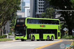 Bus 107 - SBS Transit Alexander Dennis Enviro500 (3-Door) (SG6342L)