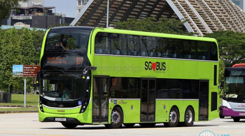 Bus 107 - SBS Transit Alexander Dennis Enviro500 (3-Door) (SG6358S)