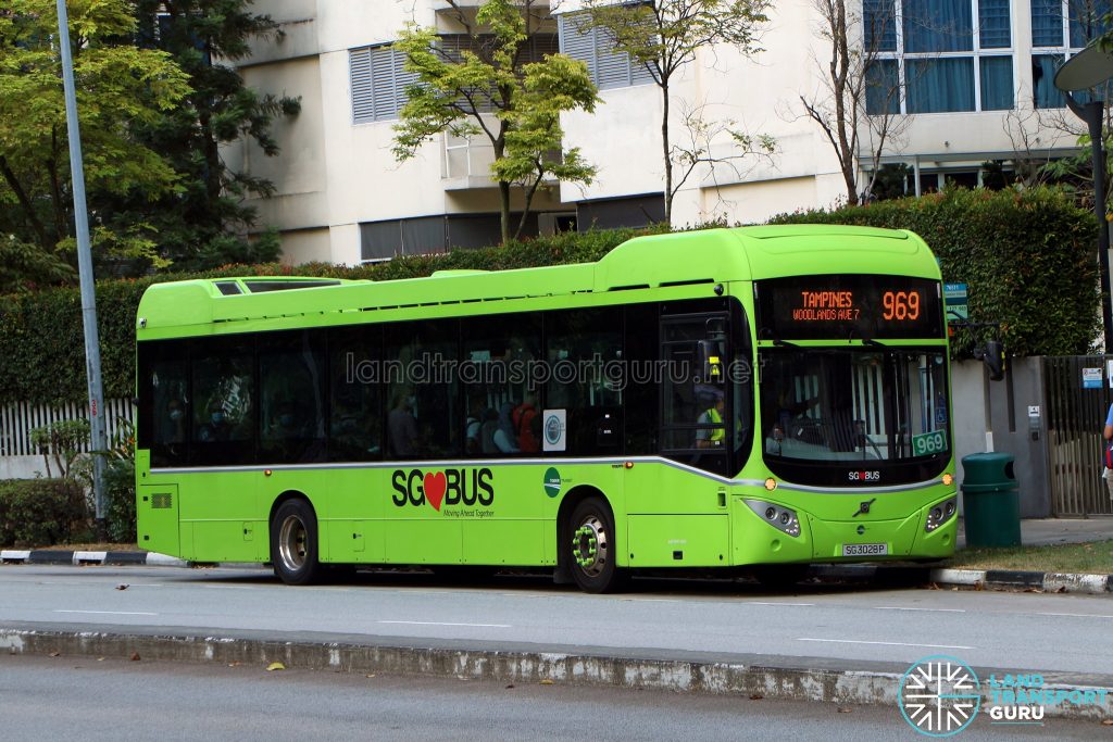 Bus 969 - Tower Transit Volvo B5LH (SG3028P)