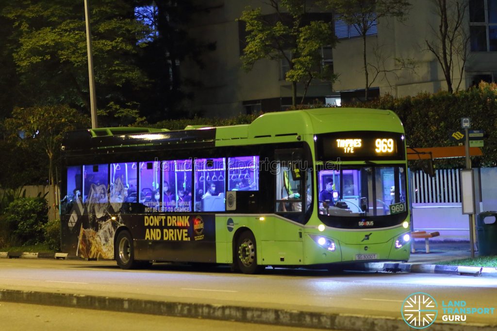 Bus 969 - Tower Transit Volvo B5LH (SG3000T)