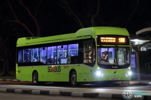 Bus 188 - SMRT Buses Volvo B5LH (SG3007A)