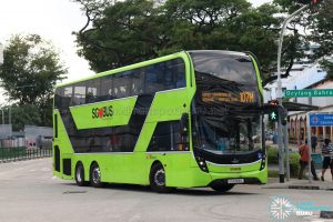Bus 107M - SBS Transit Alexander Dennis Enviro500 3-Door (SG6358S)