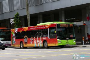 Bus 970 - SMRT Buses MAN A22 Euro 6 (SG1883A) #HeyChingay50Bus