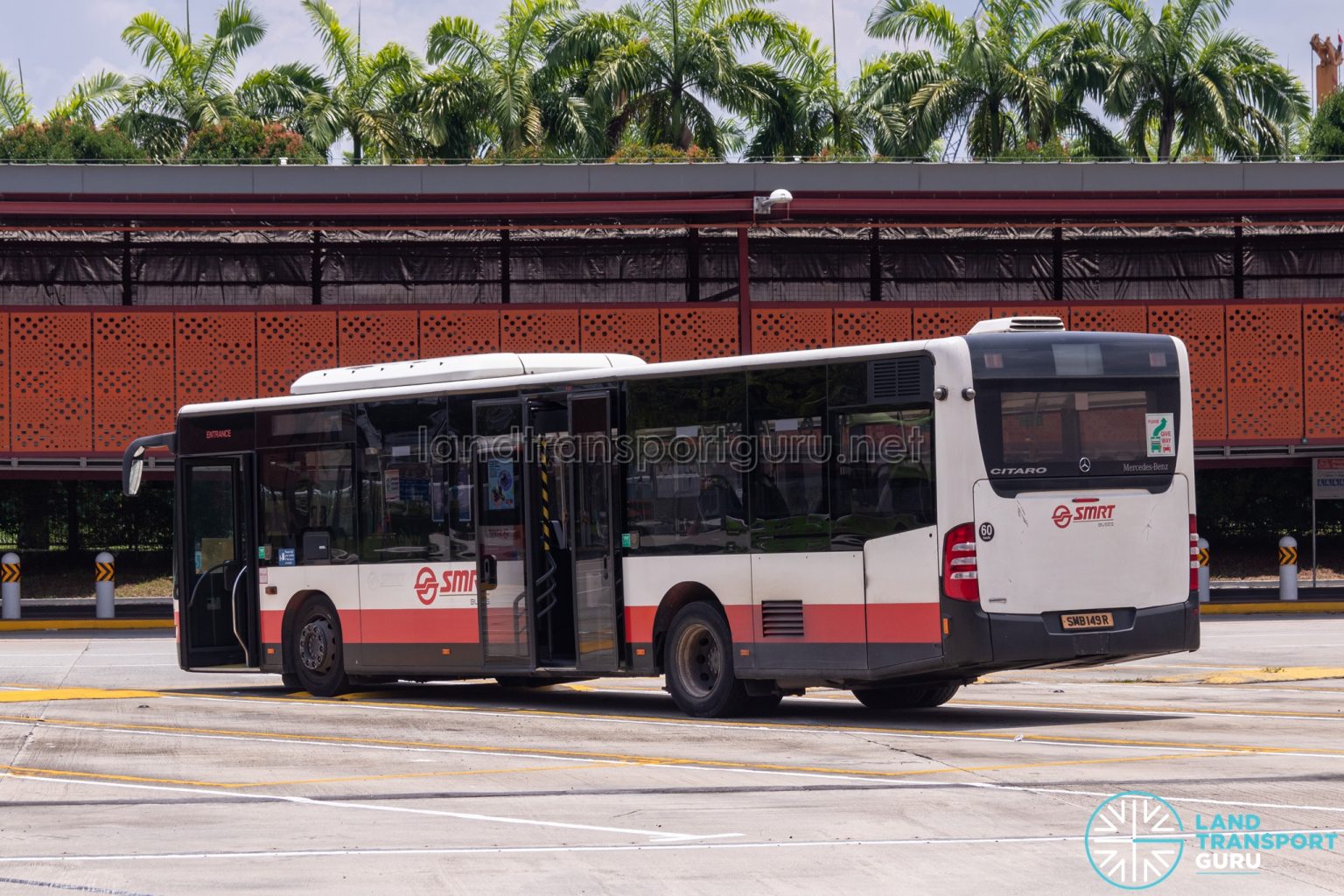 SMRT Buses Mercedes-Benz Citaro (SMB149R) [Rear] | Land Transport Guru