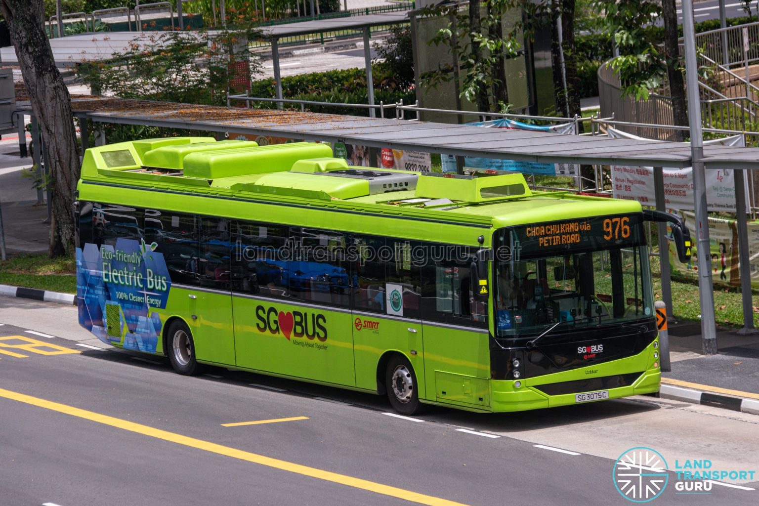 Bus 976 – SMRT Buses Linkker LM312 (SG3075C) | Land Transport Guru