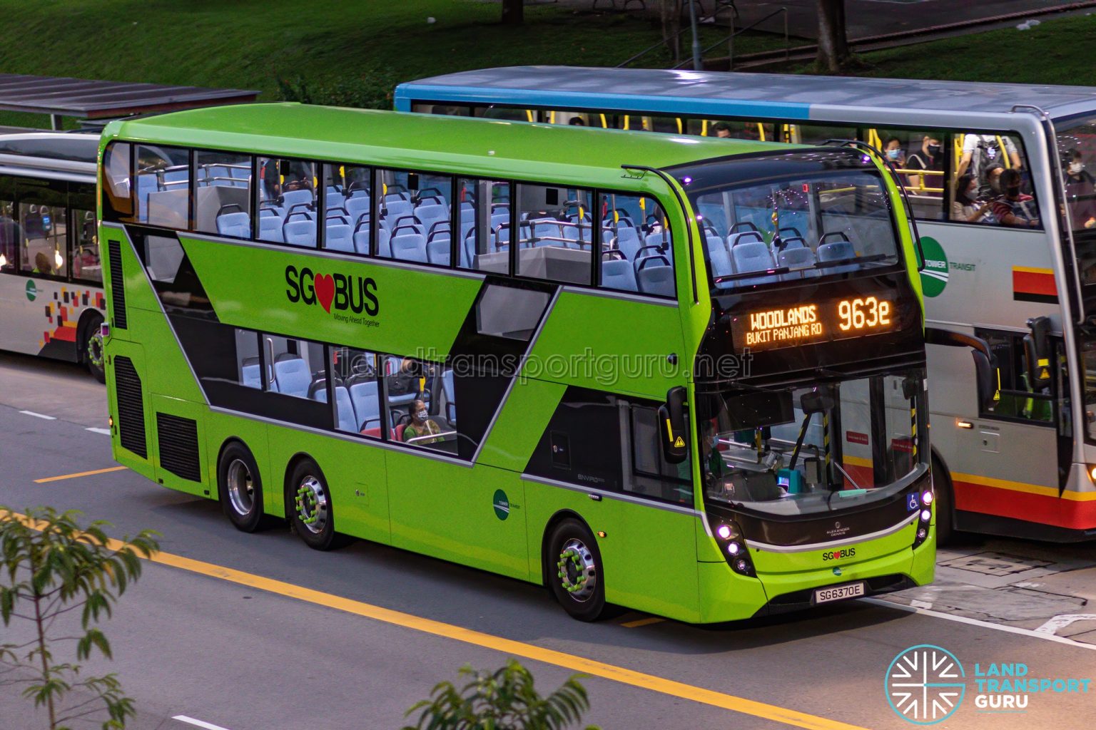 Express 963e – Tower Transit Alexander Dennis Enviro500 (3-Door ...