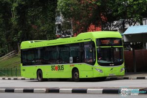 Bus 184 - SMRT Buses Volvo B5LH (SG3012J)