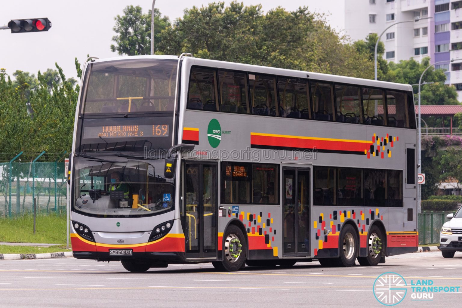 Bus 169 – Tower Transit Alexander Dennis Enviro500 (SMB5043D) | Land ...