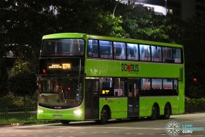 Bus 127 - SBS Transit Volvo B9TL CDGE (SBS7442M)