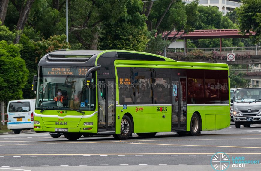 SMRT Feeder Bus Service 902