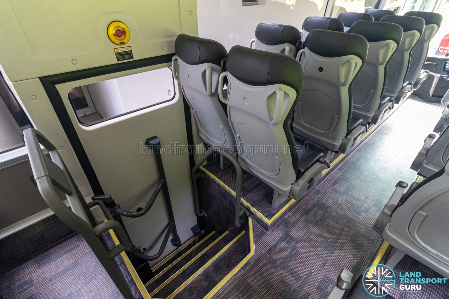 Woodlands Transport Yutong E11 Middle door Land Transport Guru