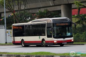 NSL Free Bridging Bus: Tower Transit MAN A22 (SMB1391A)