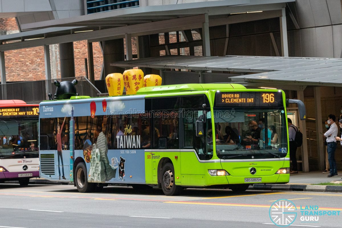 Bus 196 SBS Transit Mercedes Benz Citaro SBS6865H Land Transport Guru bus-196-sbs-transit-mercedes-benz-citaro-sbs6865h-land-transport-guru