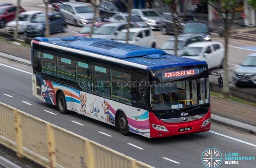 Bas Muafakat Johor Bus Service P203