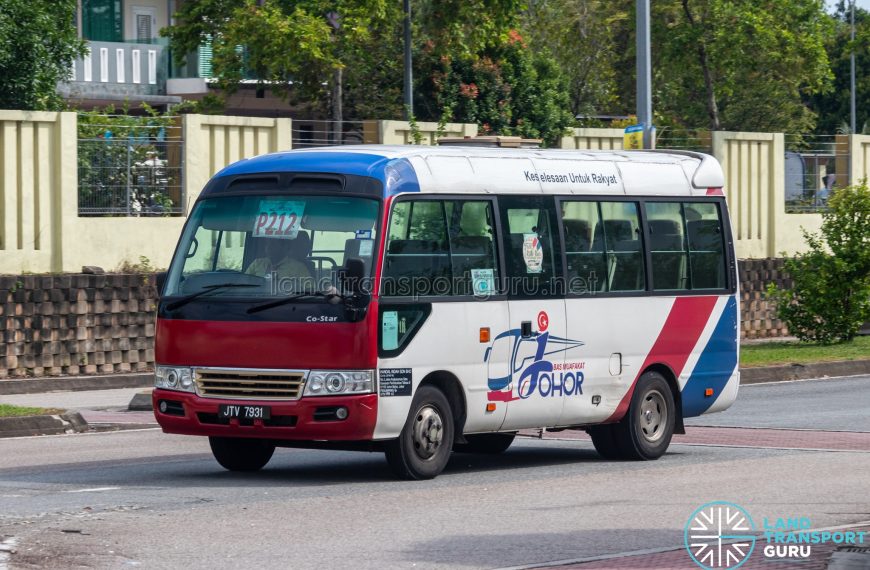 Bas Muafakat Johor Bus Service P212