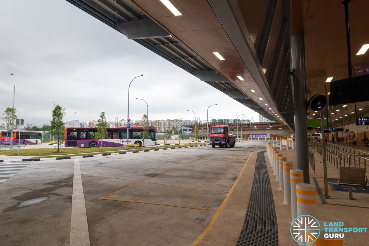 Tampines North Bus Interchange – Bus Driveway | Land Transport Guru