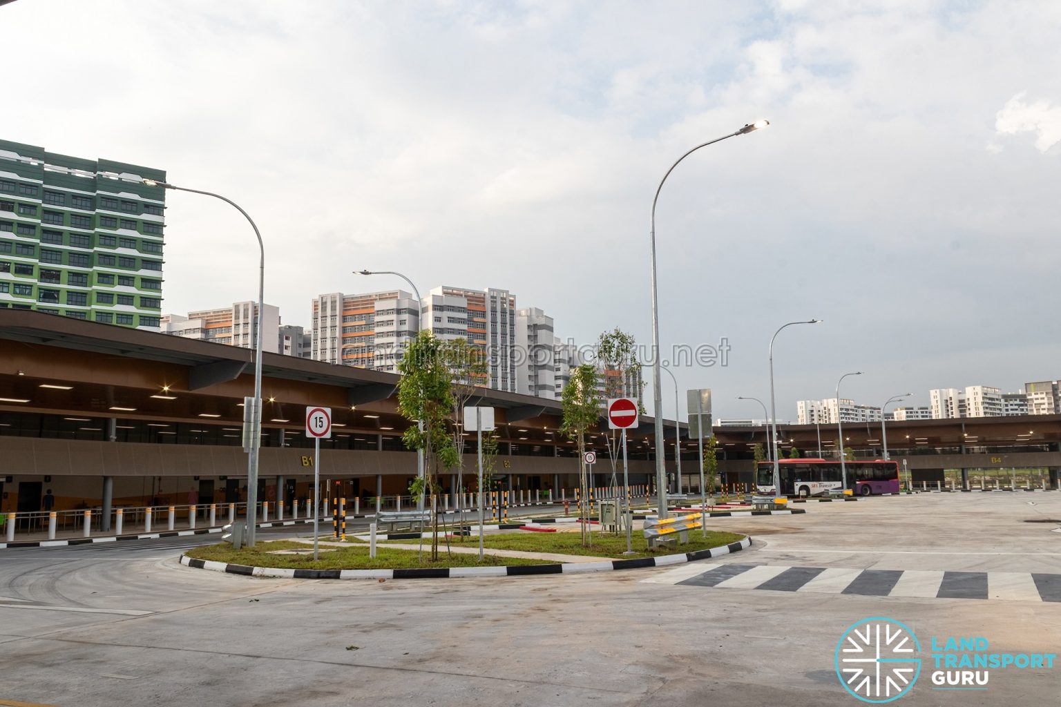 Tampines North Bus Interchange – Bus Parking Lots | Land Transport Guru