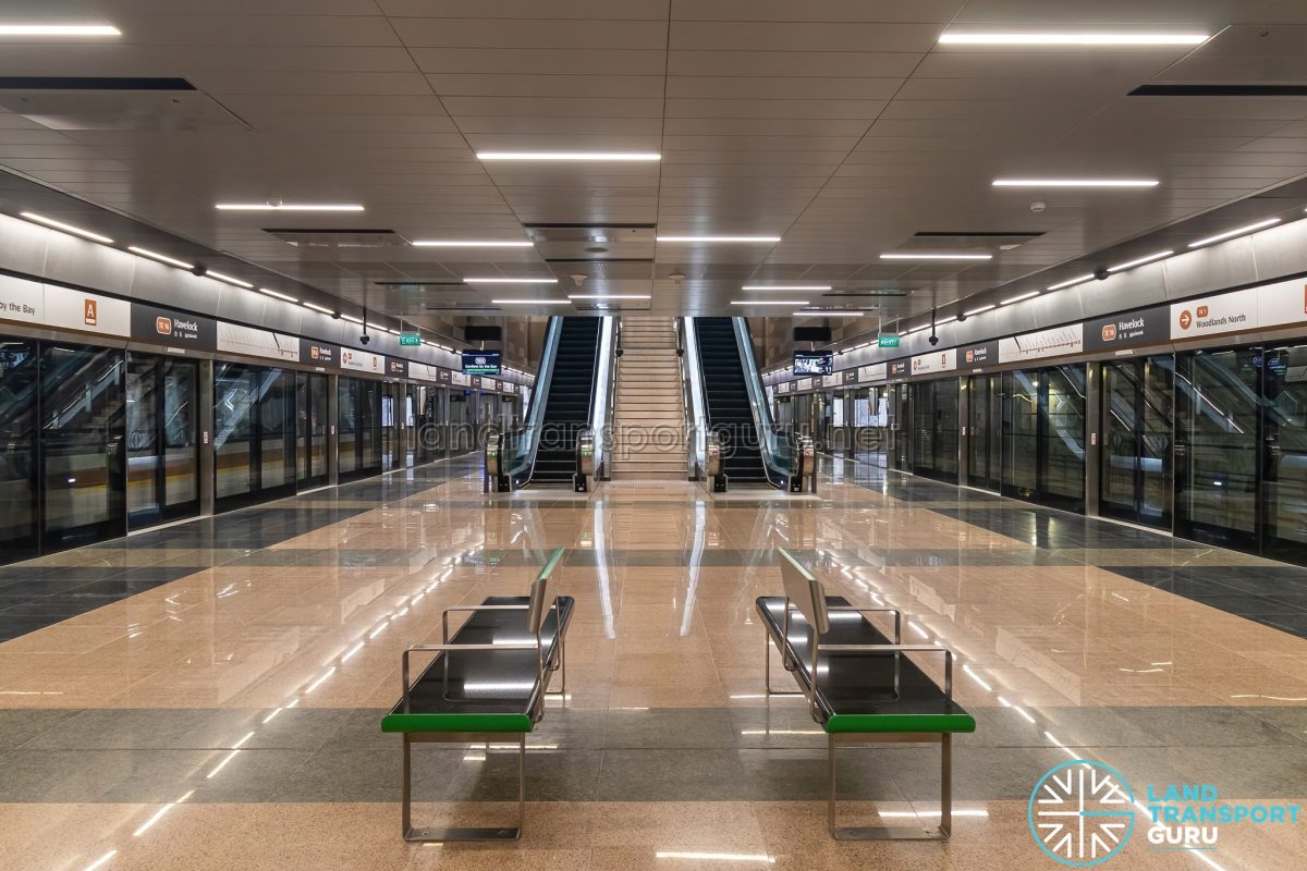 Havelock MRT Station – Platform Level | Land Transport Guru