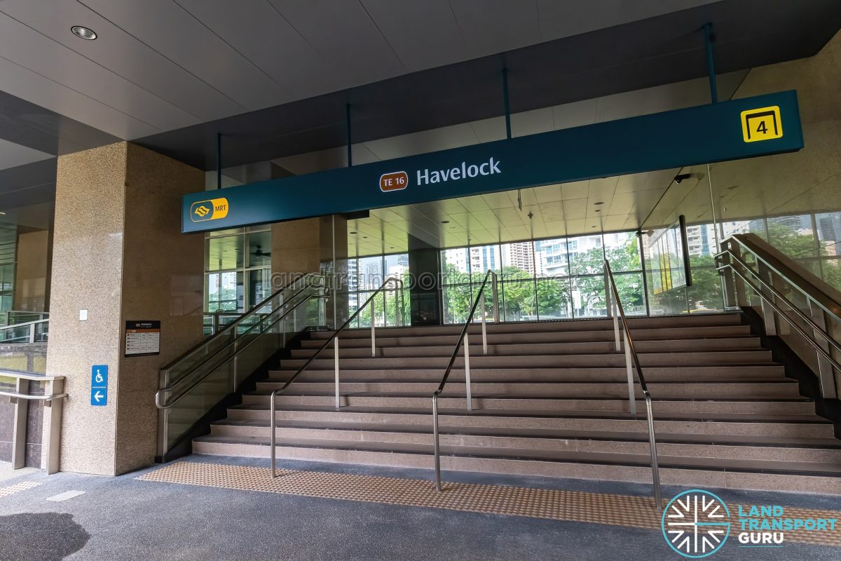 Havelock MRT Station Exit 4 Land Transport Guru