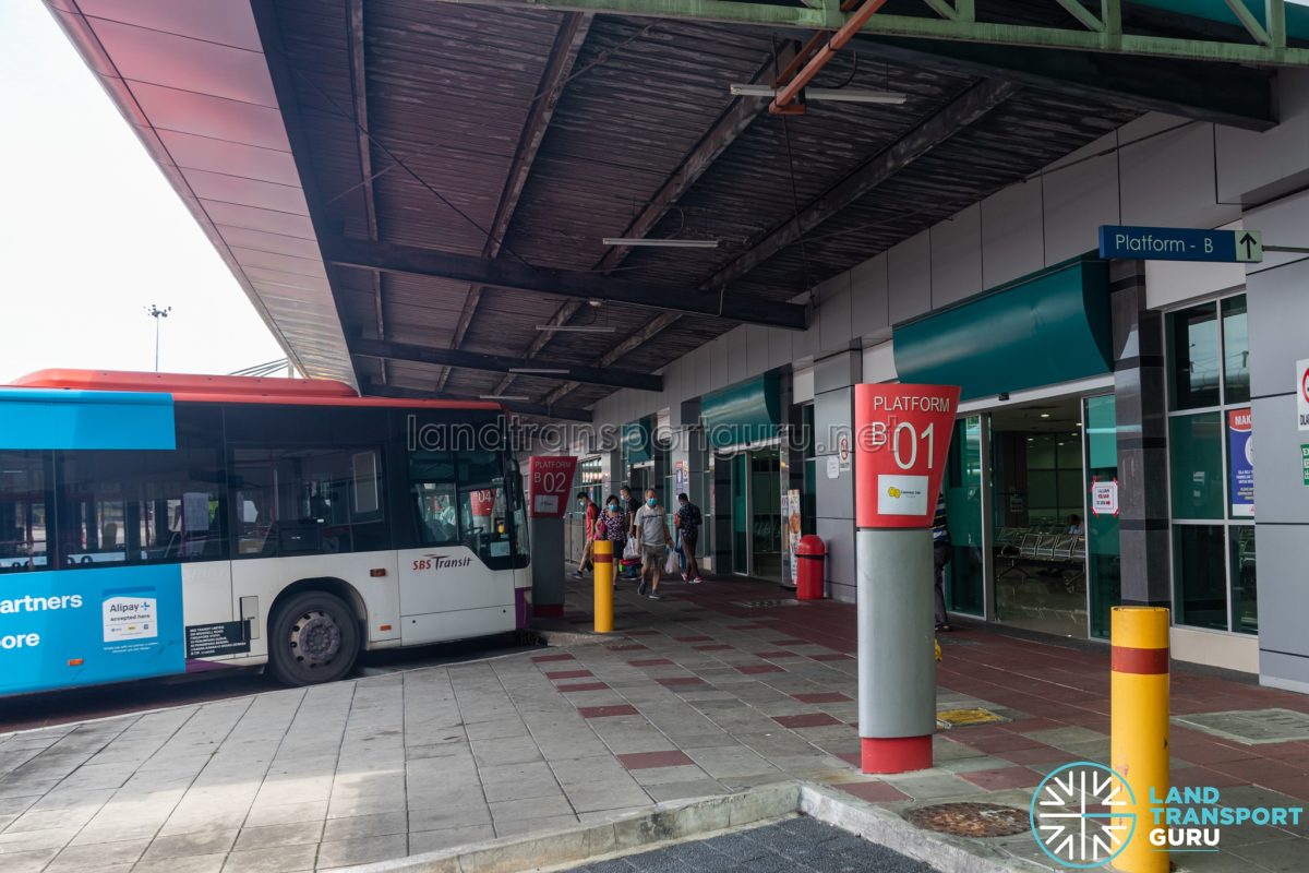 Larkin Bus Terminal – Cross-border bus berths (SBS Transit 170) | Land ...