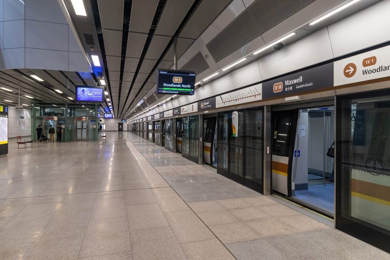 Maxwell MRT Station – Platform B (Lower Platform) | Land Transport Guru