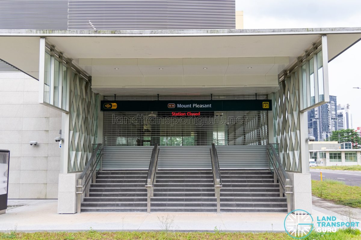 Mount Pleasant MRT Station Land Transport Guru