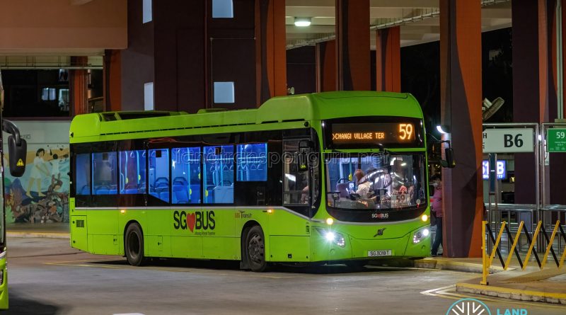 Bus 59 - SBS Transit Volvo B5LH (SG3018T)
