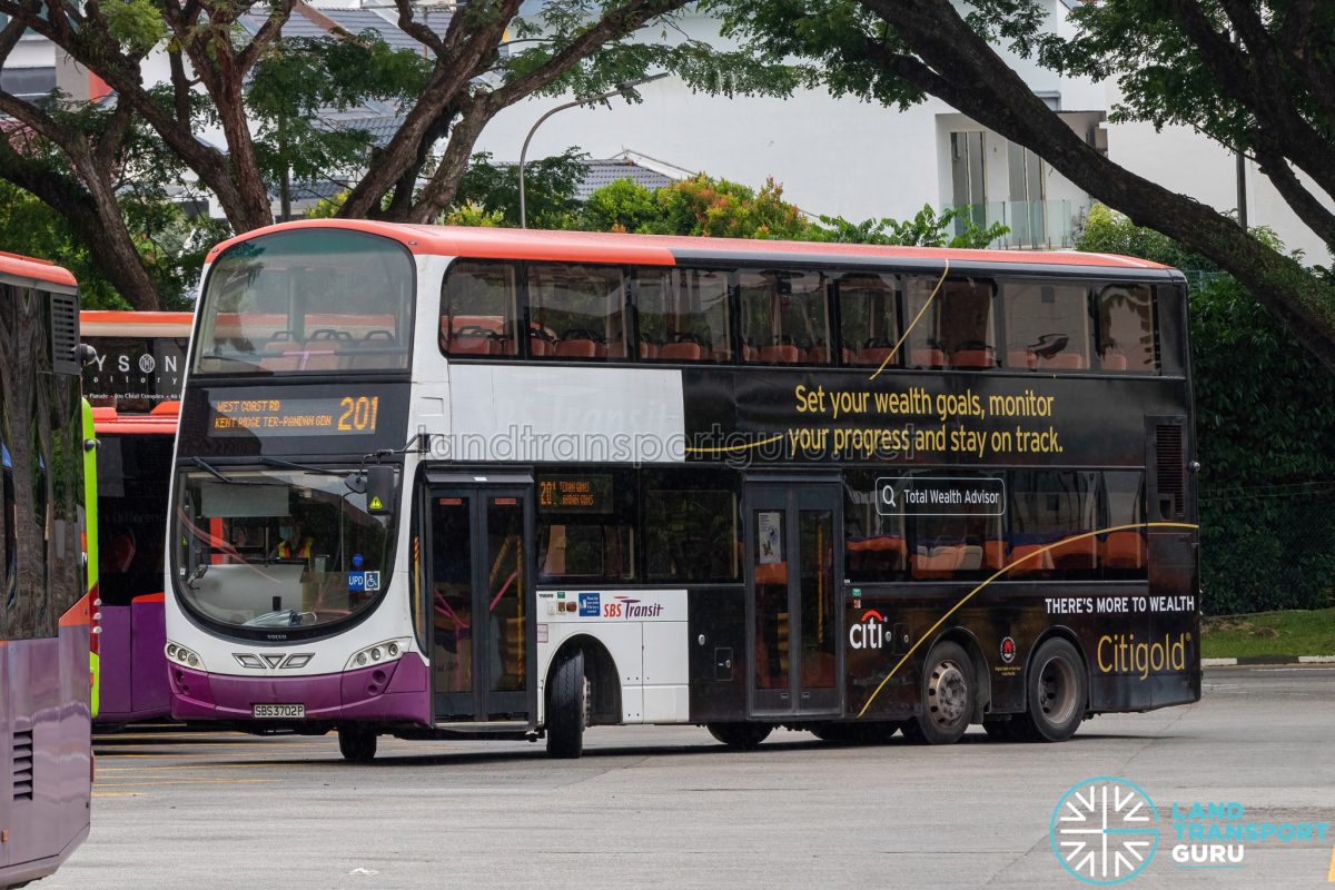 Bus 201 – SBS Transit Volvo B9TL Wright (SBS3702P) | Land Transport Guru