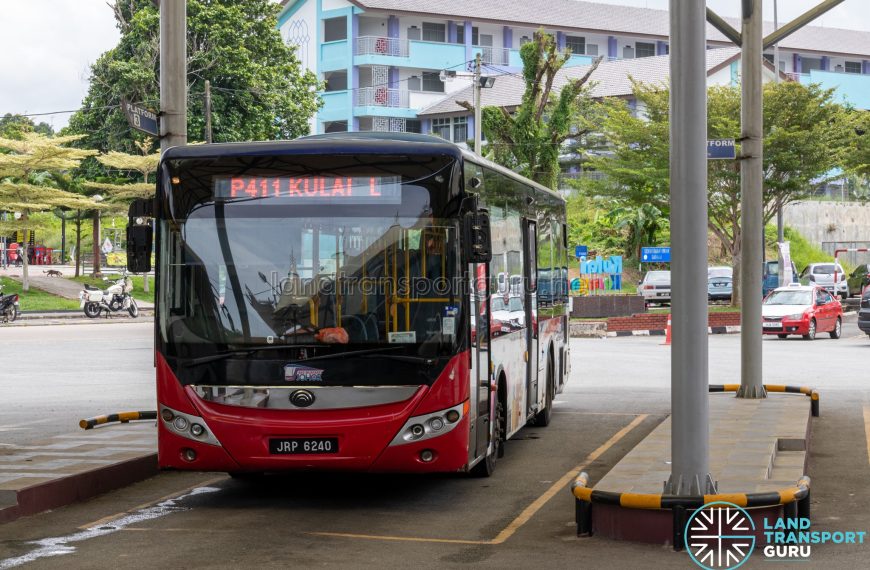 Bas Muafakat Johor Bus Service P411