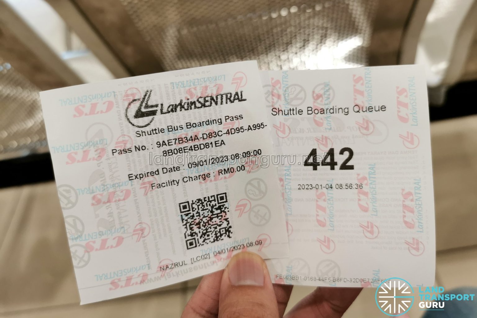 Larkin Sentral Tickets For Singapore-bound Buses | Land Transport Guru