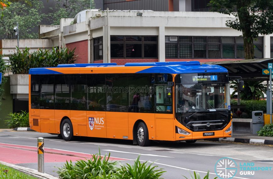 NUS Internal Shuttle Bus K