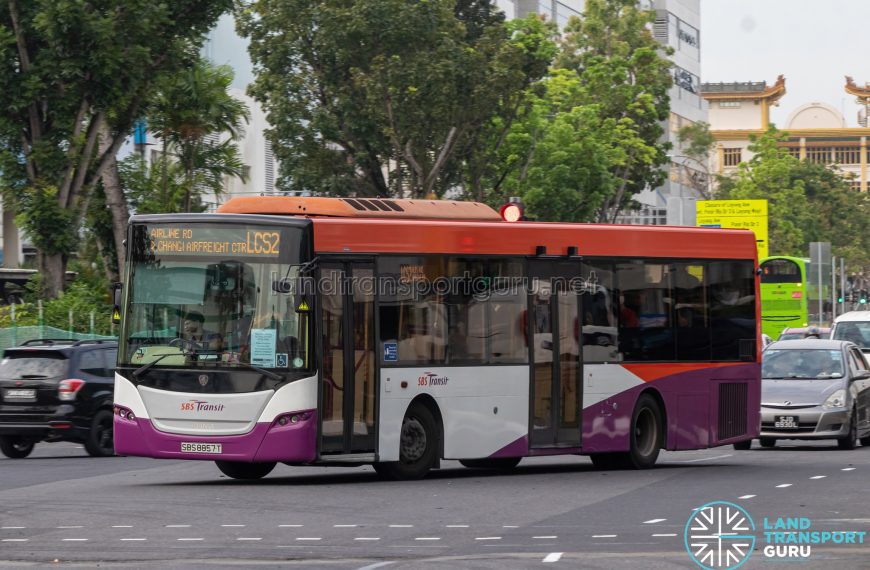 SBS Transit Peak Period Shuttle Bus Service LCS2