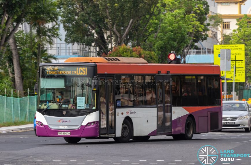 SBS Transit Peak Period Shuttle Bus Service LCS1