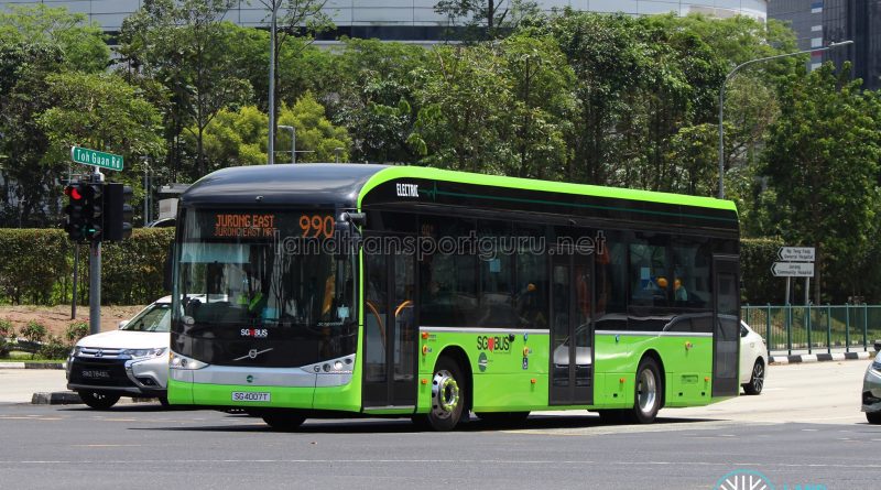 Bus 990 - Tower Transit Volvo BZL SC Neustar City (SG4007T)