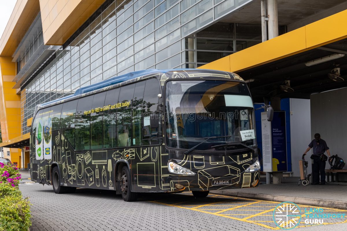 Tampines Retail Park Shuttle Bedok Comfortdelgro Bus Scania K230ub