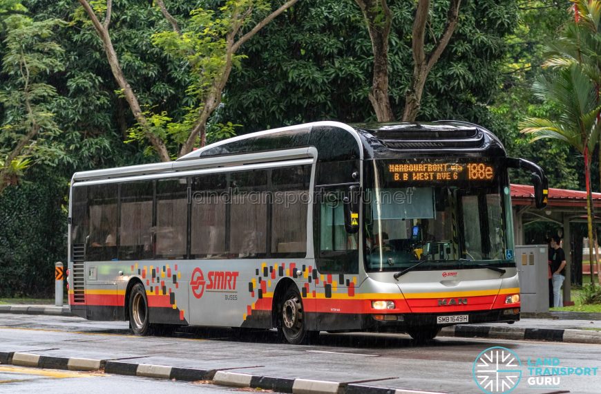 SMRT Express Bus Service 188e