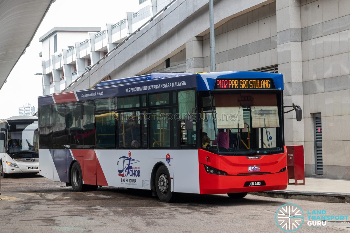 Bas Muafakat Johor P102 – SKSbus LEC-300H (JSN4110) | Land Transport Guru