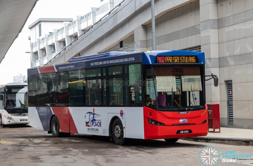 Bas Muafakat Johor Bus Service P102